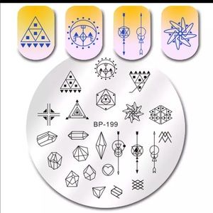Nail Stamping Plate Manicure Nail Art Image Plate